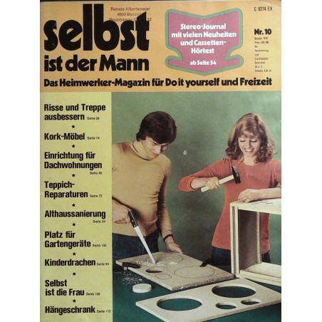 Selbst ist der Mann 10/76 Oktober 1976 - Stereo-Journal