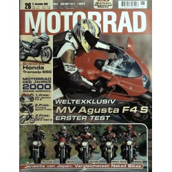 Das Motorrad Nr.26 / 11 Dezember 1999 - MV Augusta F4 S