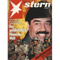 stern Heft Nr.33 / 9 August 1990 - Der gefährlichste Mann der Welt