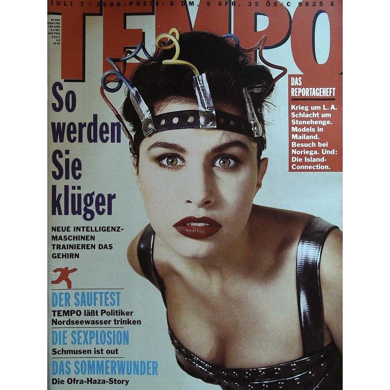 Tempo 7 / Juli 1988 - So werden Sie klüger