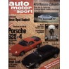 auto motor & sport Heft 19 / 19 September 1984 - Porsche 928-4