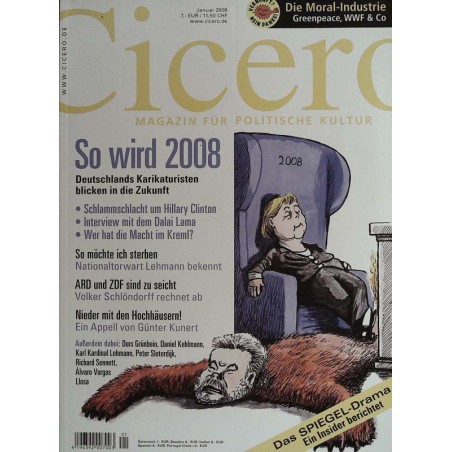 Cicero / Januar 2008 - So wird 2008