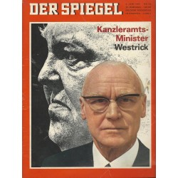 Der Spiegel Nr.24 / 6 Juni 1966 - Kanzleramts-Minister Westrick