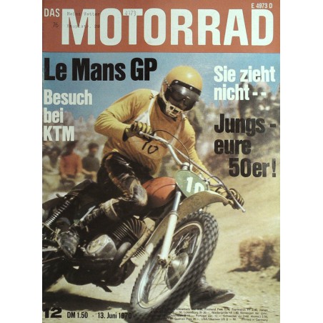 Das Motorrad Nr.12 / 13 Juni 1970 - Le Mans GP