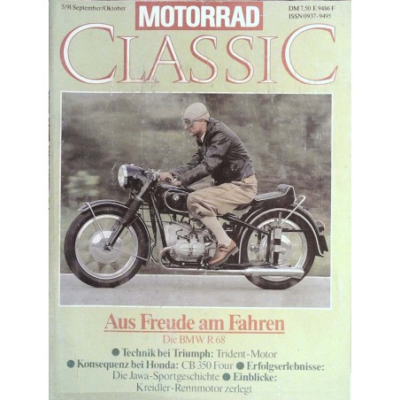 Motorrad Classic 5/91 - Sep./Okt. 1991 - Die BMW R 68