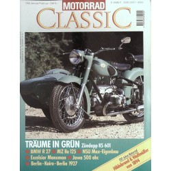 Motorrad Classic 1/94 - Januar/Februar 1994 - Zündapp KS 601