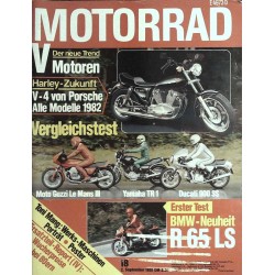 Das Motorrad Nr.18 / 2 September 1981 - Harley Zukunft