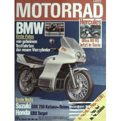 Das Motorrad Nr.17 / 19 August 1981 - BMW Erste Fotos