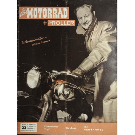 Das Motorrad + der Roller Nr.22 / 6 November 1954 - Die Elektrizität