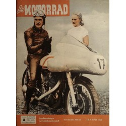 Das Motorrad Nr.8 / 23 April 1955 - Ray Amm mit Frau Kay
