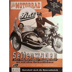Das Motorrad Nr.7 / 9 April 1955 - Steif Seitenwagen