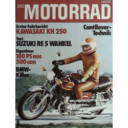 Das Motorrad Nr.3 / 7 Februar 1976 - Kawasaki KH 250