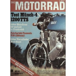 Das Motorrad Nr.8 / 21 April 1973 - Test Münch-4 1200 TTS