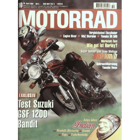 Das Motorrad Nr.10 / 29 April 1995 - Suzuki GSF 1200 Bandit
