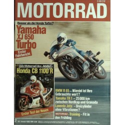 Das Motorrad Nr.2 / 20 Januar 1982 - Yamaha XJ 650 Turbo