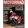 Das Motorrad Nr.22 / 24 Oktober 1984 - Yamaha YZR 500