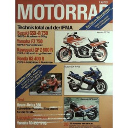 Das Motorrad Nr.20 / 26 September 1984 - Technik total
