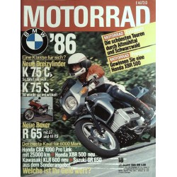 Motorrad Nr.18 / 28 Augsut 1985 - BMW K 75 C