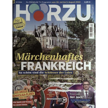 HÖRZU 30 / 30 Juli bis 5 August 2022 - Märchenhaftes Frankreich