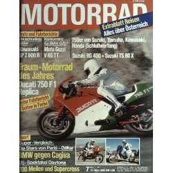 Motorrad Nr.7 / 27 März 1985 - Ducati 750 F 1 Replica