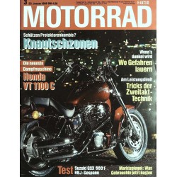 Das Motorrad Nr.3 / 23 Januar 1988 - Honda VT 1100 C