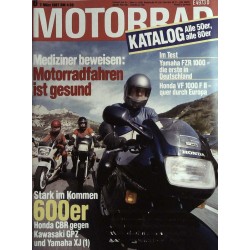 Motorrad Nr.6 / 7 März 1987 - Stark im kommen 600er