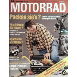 Motorrad Nr.24 / 14 November 1987 - Packen Sie es?