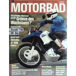 Motorrad Nr.25 / 28 November 1987 - Suzuki 750 DR-Big