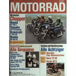 Das Motorrad Nr.6 / 17 März 1982 - Die besten Chopper