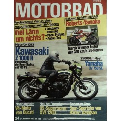 Das Motorrad Nr.24 / 24 November 1982 - Kawasaki Z 1000 R