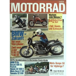 Das Motorrad Nr.16 / 4 August 1982 - BMW Zukunft
