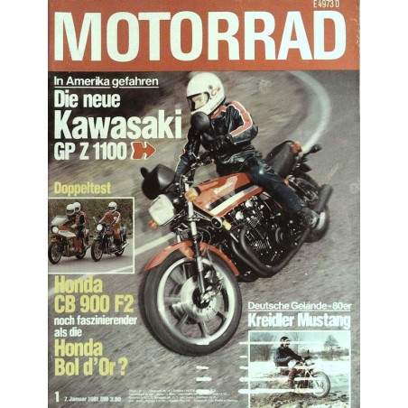 Motorrad Nr.1 / 7 Januar 1981 - Kawasaki GP Z 1100