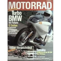 Das Motorrad Nr.14 / 8 Juli 1981 - Turbo BMW bb Futuro
