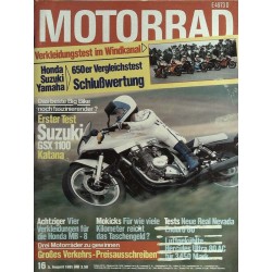 Motorrad Nr.16 / 5 August 1981 - Suzuki GSX 1100 Katana