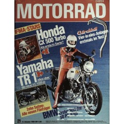 Motorrad Nr.21 / 15 Oktober 1980 - Yamaha TR 1