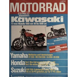 Motorrad Nr.1 / 9 Januar 1980 - Kawasaki Z 750
