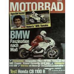 Motorrad Nr.24 / 26 November 1980 - BMW Faszination