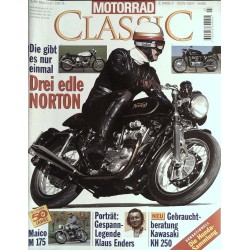 Motorrad Classic 3/95 - Mai/Juni 1995 - Drei edle Norton