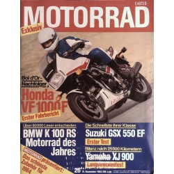 Das Motorrad Nr.26 / 21 Dezember 1983 - Honda VF 1000 F