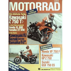 Das Motorrad Nr.10 / 11 Mai 1983 - Kawasaki Z 750 T