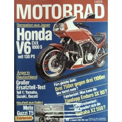 Motorrad Nr.16 / 3 August 1983 - Honda V6 CVX 1000 S