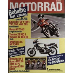 Motorrad Nr.4 / 16 Februar 1983 - Die neue Sportklasse