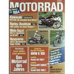 Das Motorrad Nr.23 / 9 November 1983 - Die neuen für 1984