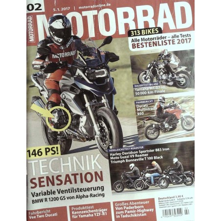 Motorrad Nr.2 / 5 Januar 2017 - Variable Ventilsteuerung