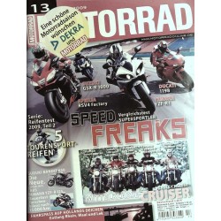 Das Motorrad Nr.13 / 5 Juni 2009 - Speed Freaks
