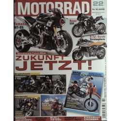 Motorrad Nr.22 / 14 Oktober 2005 - Zukunft jetzt!