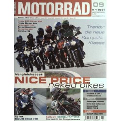 Das Motorrad Nr.9 / 8 April 2004 - Nice Price Naked Bikes