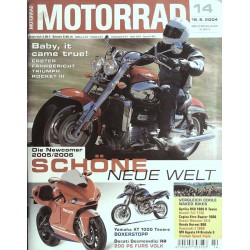 Motorrad Nr.14 / 18 Juni 2004 - Triumph Rocket III