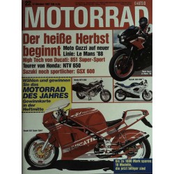 Motorrad Nr.22 / 17 Oktober 1987 - Ducati 851 Super Sport