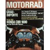 Das Motorrad Nr.2 / 10 Januar 1987 - Honda CBR 1000